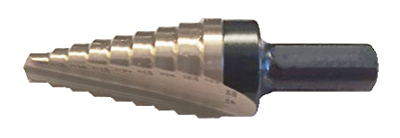 1/4"-3/4" GOLD OXIDE ULTRA BIT STEP DRILL