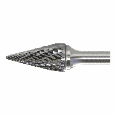 SM-43 DOUBLE CUT CONE SHAPE CARBIDE BURR