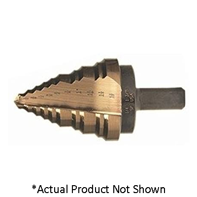 1/4-1" GOLD OXIDE ULTRA BIT STEP DRILL