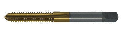 8 X 1.25 METRIC TITANIUM NITRIDE PLUG TAP