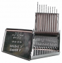 J-20 WIRE SIZE BRIGHT FINISH DRILL BIT SET