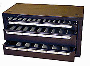96-SP FRACTIONAL SET IN DRAWERS
